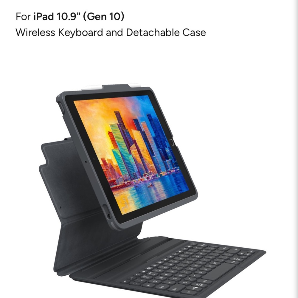 Logitech Black Tablet Keyboard